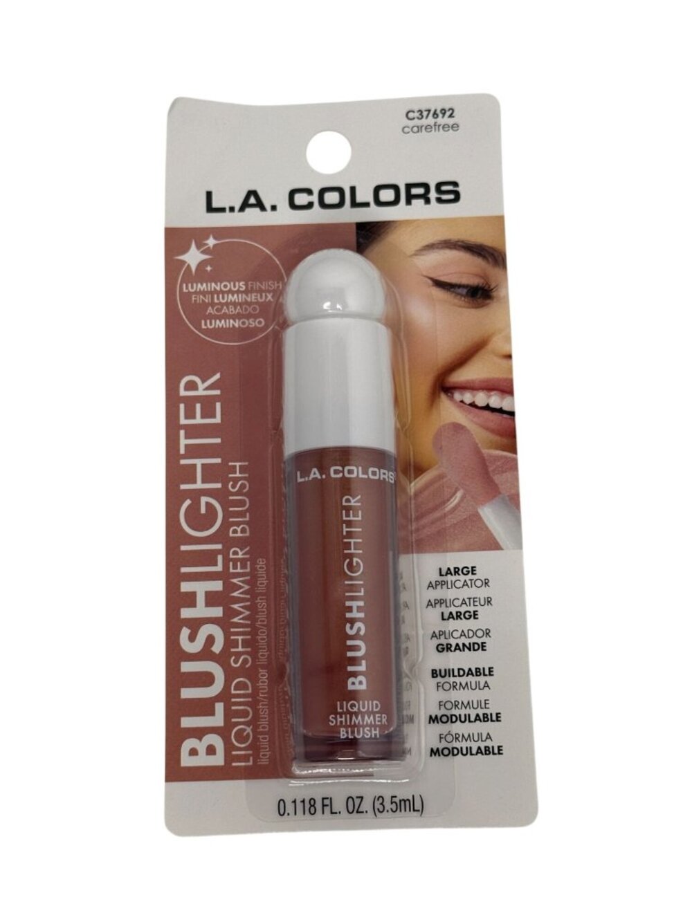 L.A. Colors Blushlighter Carefree Liquid Blush